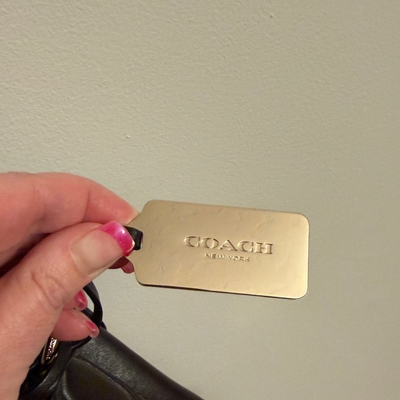 COACH Edie Brown Jacquard Bag.  EUC! - Picture 4 of 13